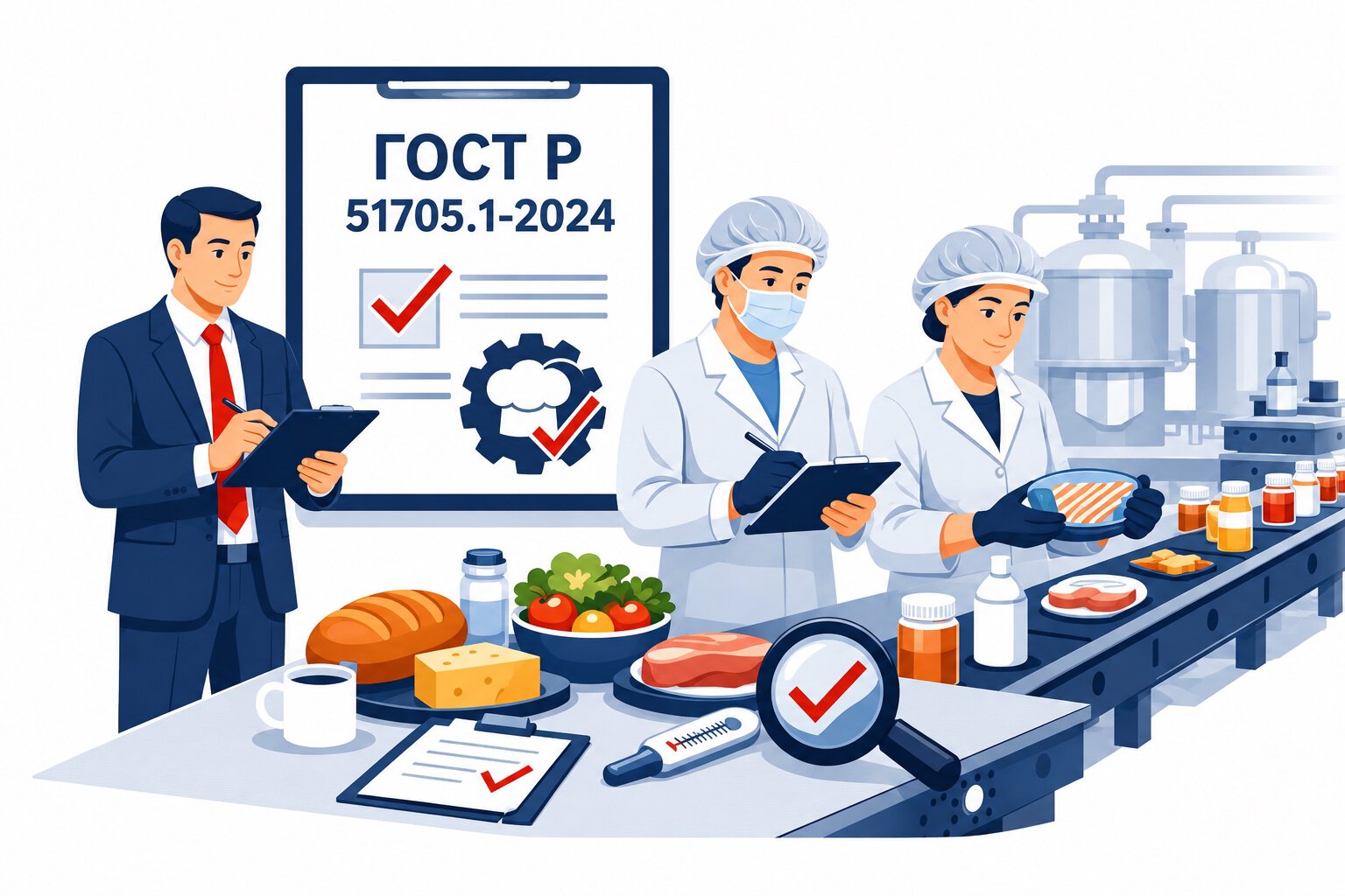 Оформление ГОСТ Р 51705.1 2024 ХАССП в Ставрополе	