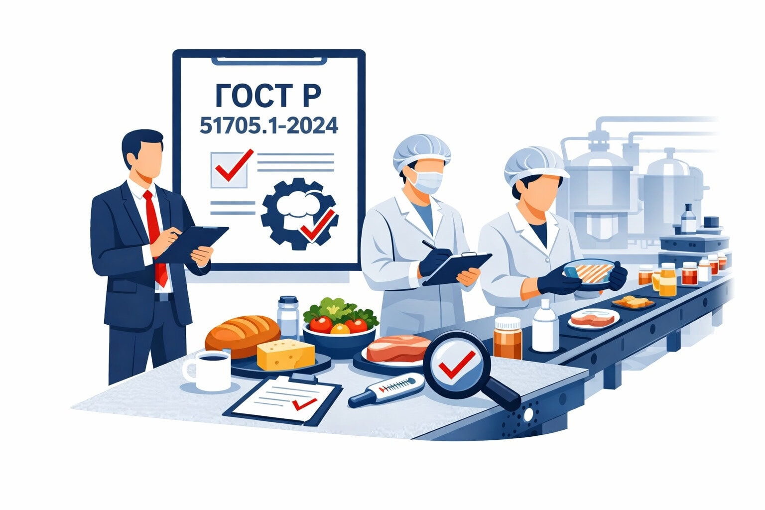 Оформление ГОСТ Р 51705.1 2024 ХАССП в Ставрополе	